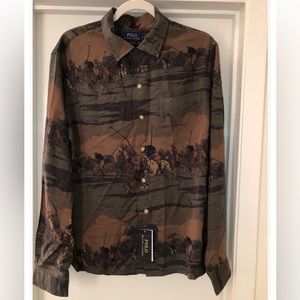 Polo Ralph Lauren Men Toile Camp Shirt